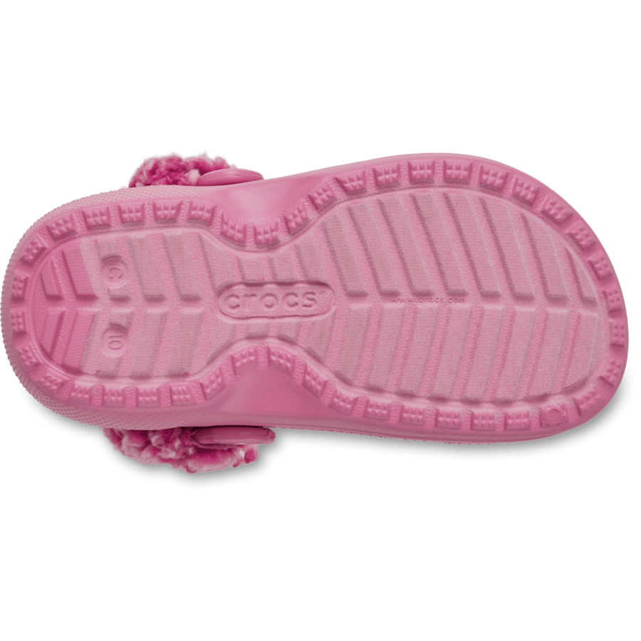 Farbe Toddler Classic Fleece Lined Clog - Ansicht von unten - Crocs