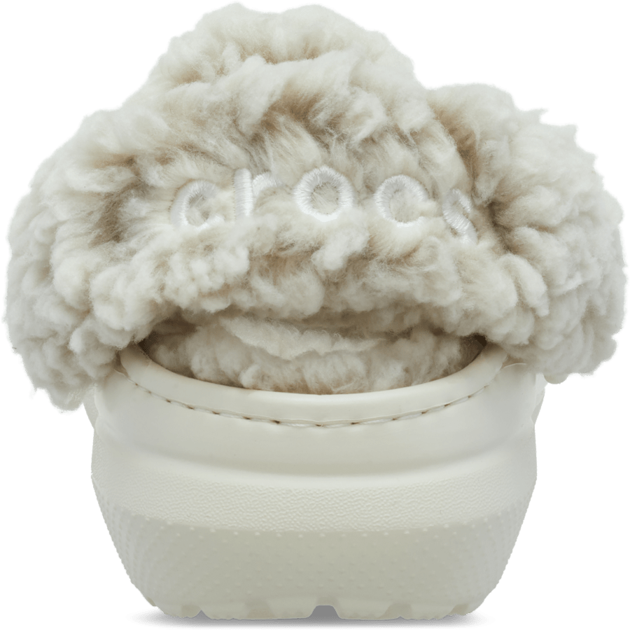 Summit White Toddler Classic Fleece Lined Clog - Zurück - Crocs