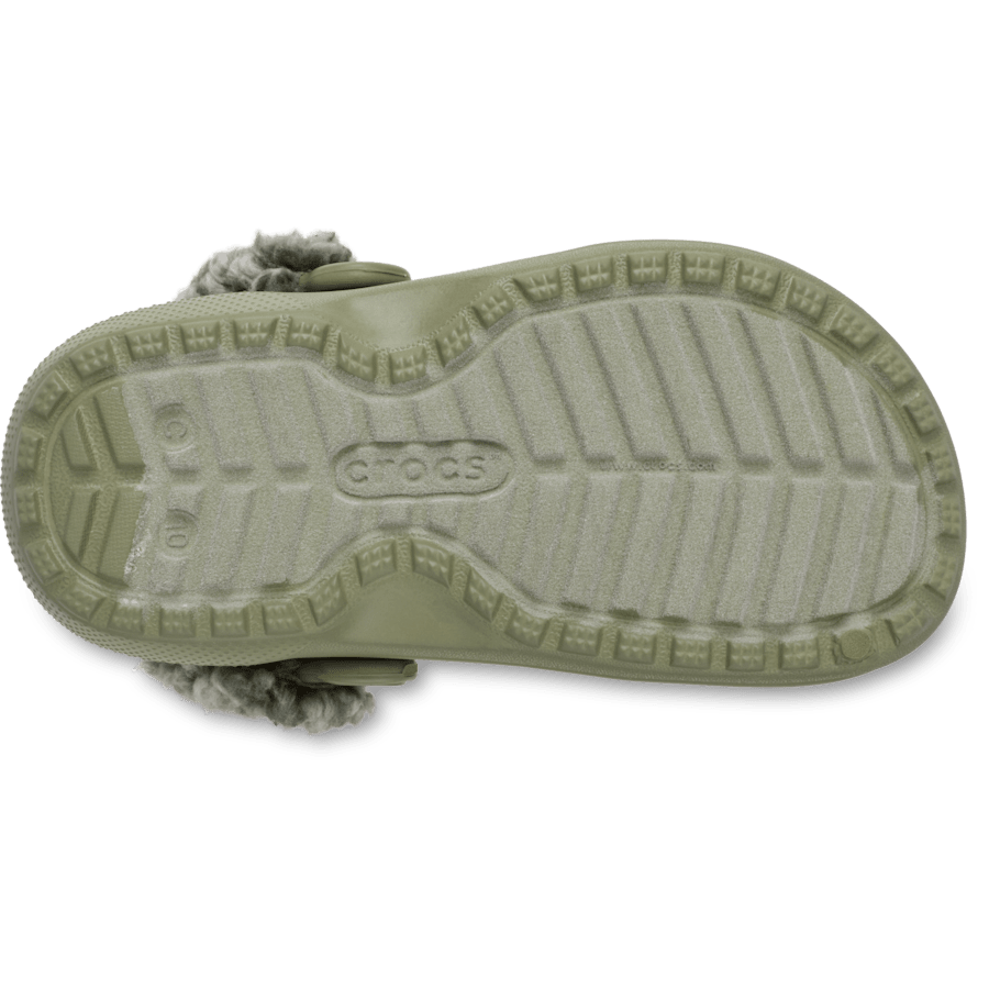 Farbe Toddler Classic Fleece Lined Clog - Ansicht von unten - Crocs