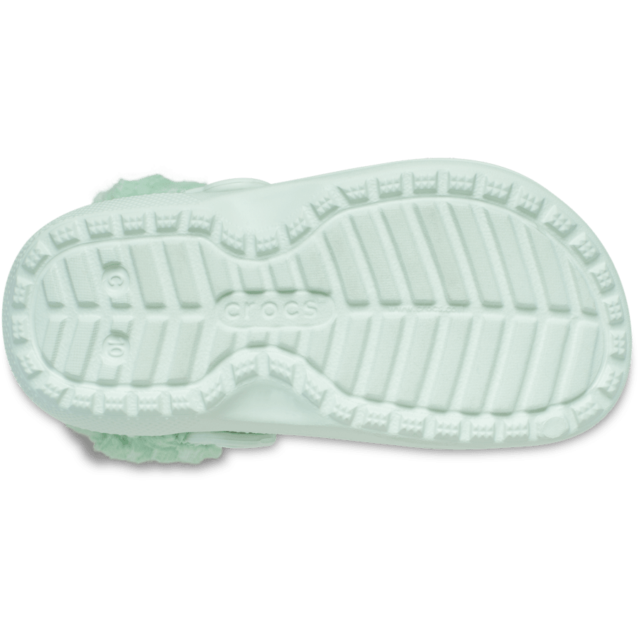 Farbe Toddler Classic Fleece Lined Clog - Ansicht von unten - Crocs