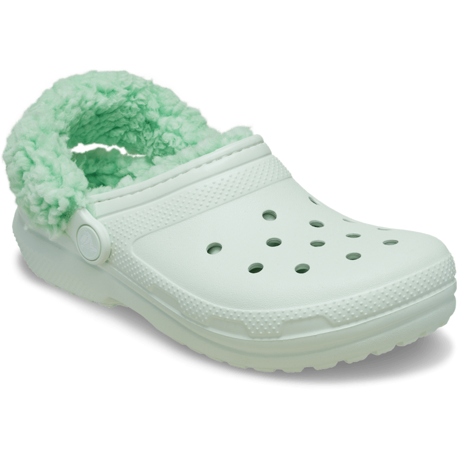 Farbe Toddler Classic Fleece Lined Clog - Schrägsicht - Crocs