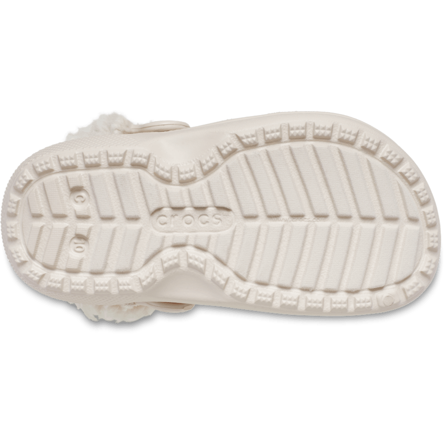 Farbe Toddler Classic Fleece Lined Clog - Ansicht von unten - Crocs