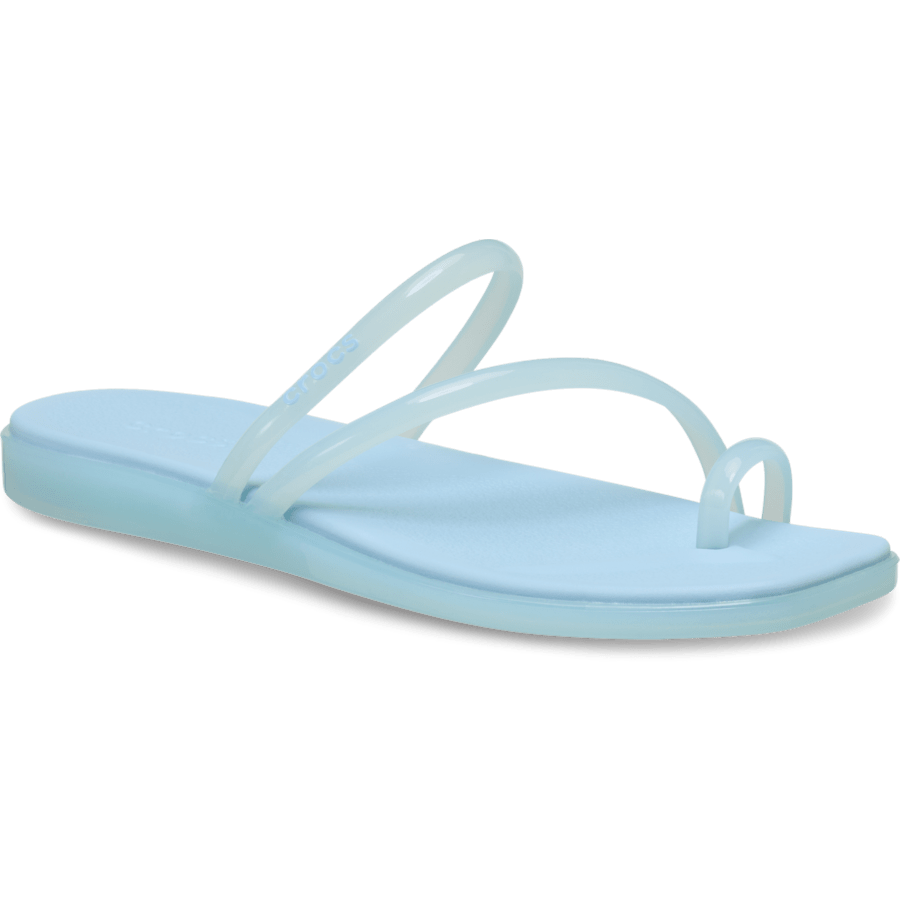 Couleur Miami Toe Loop Jelly Sandal - Angle - Crocs