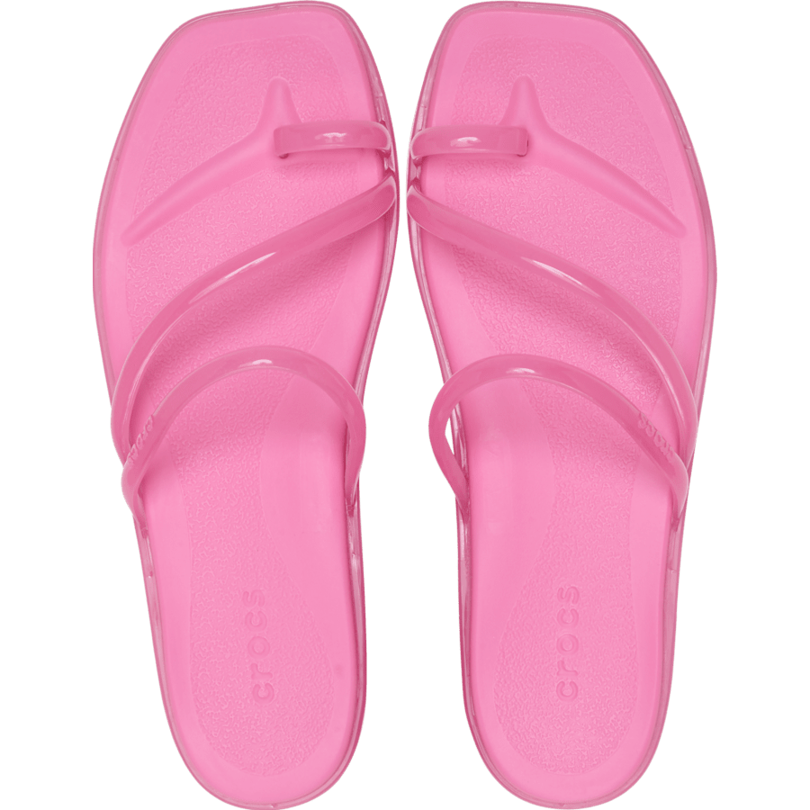 Couleur Miami Toe Loop Jelly Sandal - Dessus - Crocs