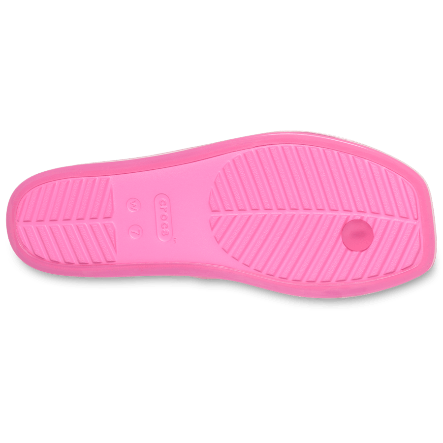 Couleur Miami Toe Loop Jelly Sandal - Dessous - Crocs