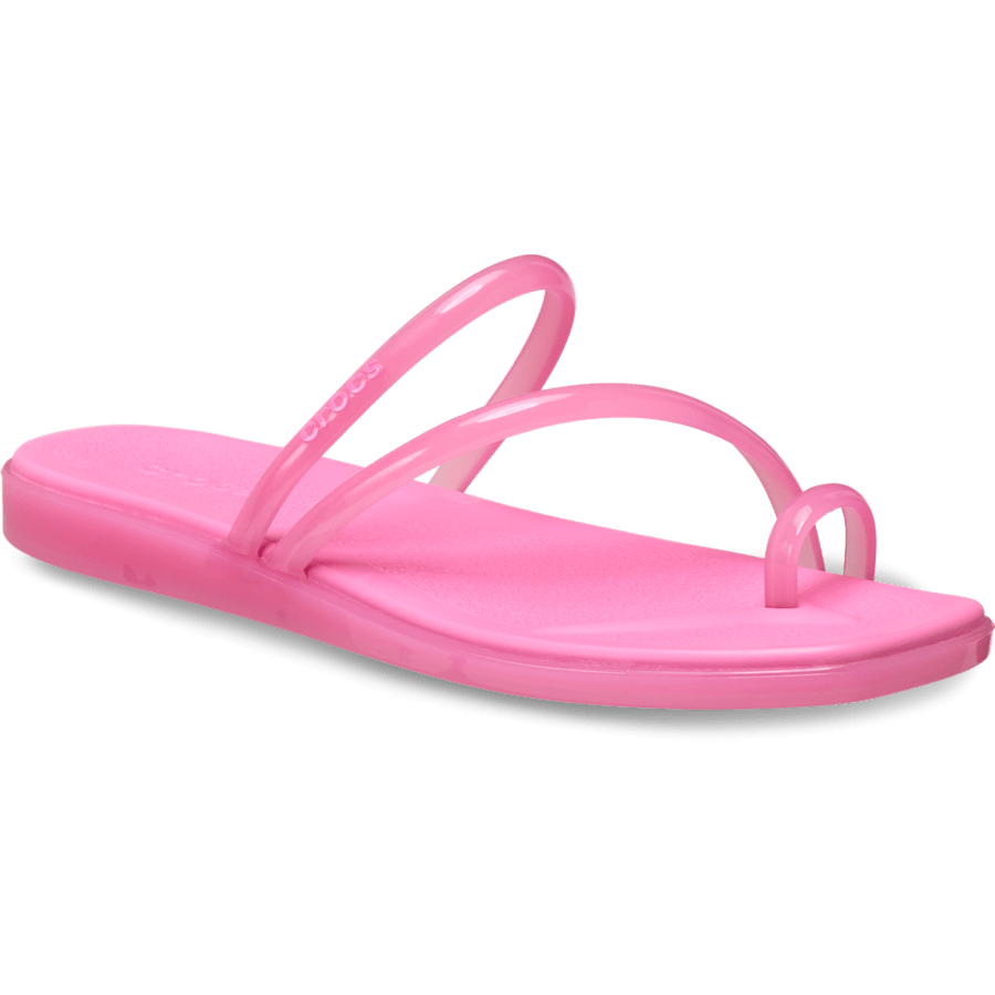Couleur Miami Toe Loop Jelly Sandal - Angle - Crocs