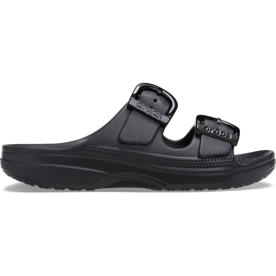 Farbe Saturday Enamel Buckle Sandal - Seitenansicht - Crocs