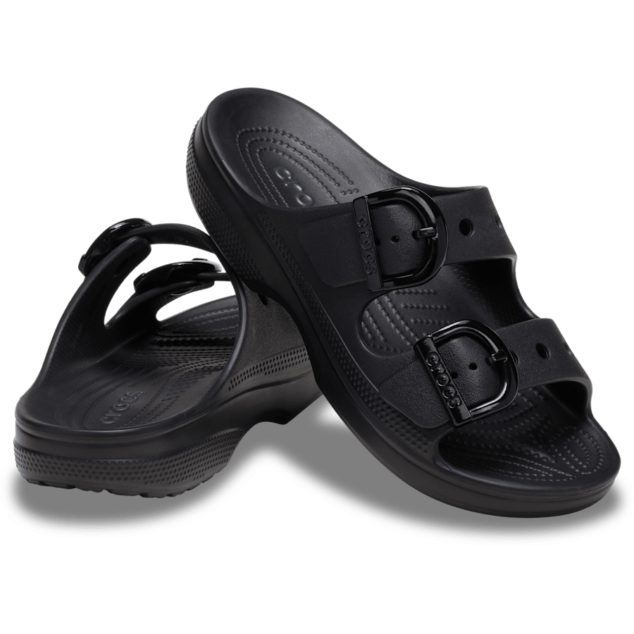 Farbe Saturday Enamel Buckle Sandal - Paar - Crocs