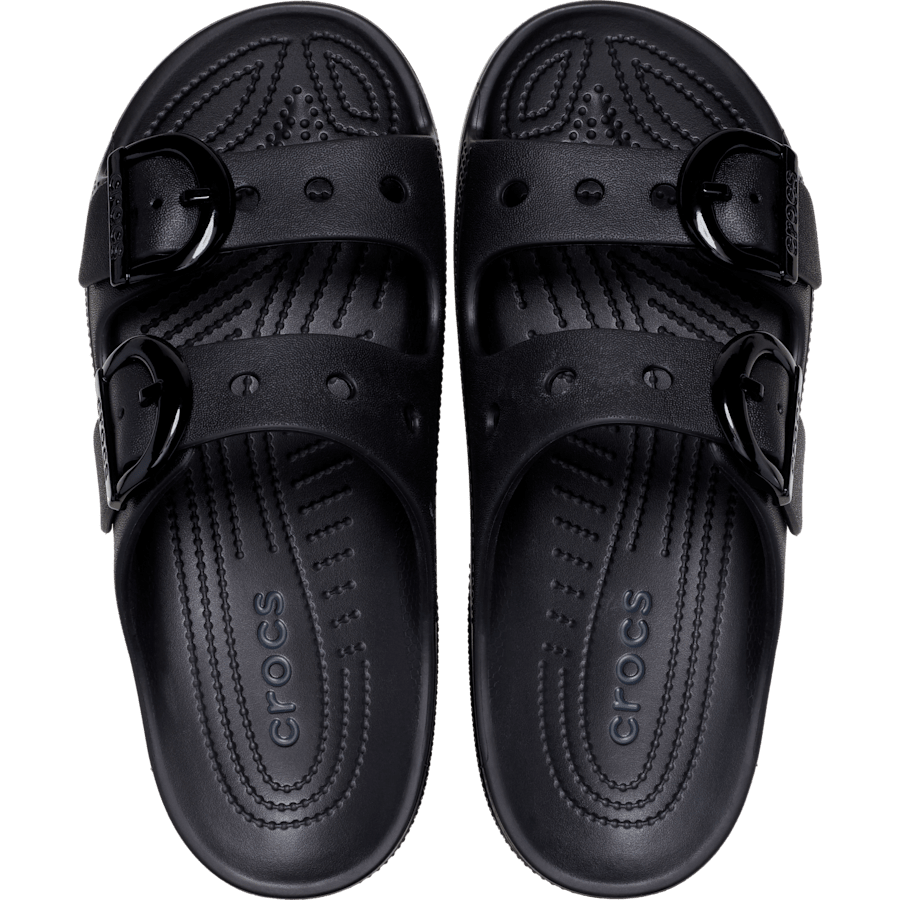 Farbe Saturday Enamel Buckle Sandal - Draufsicht - Crocs