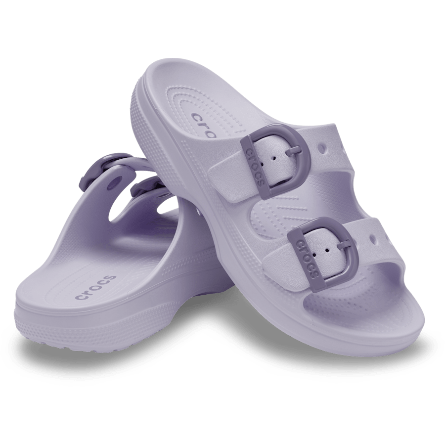 Farbe Saturday Enamel Buckle Sandal - Paar - Crocs