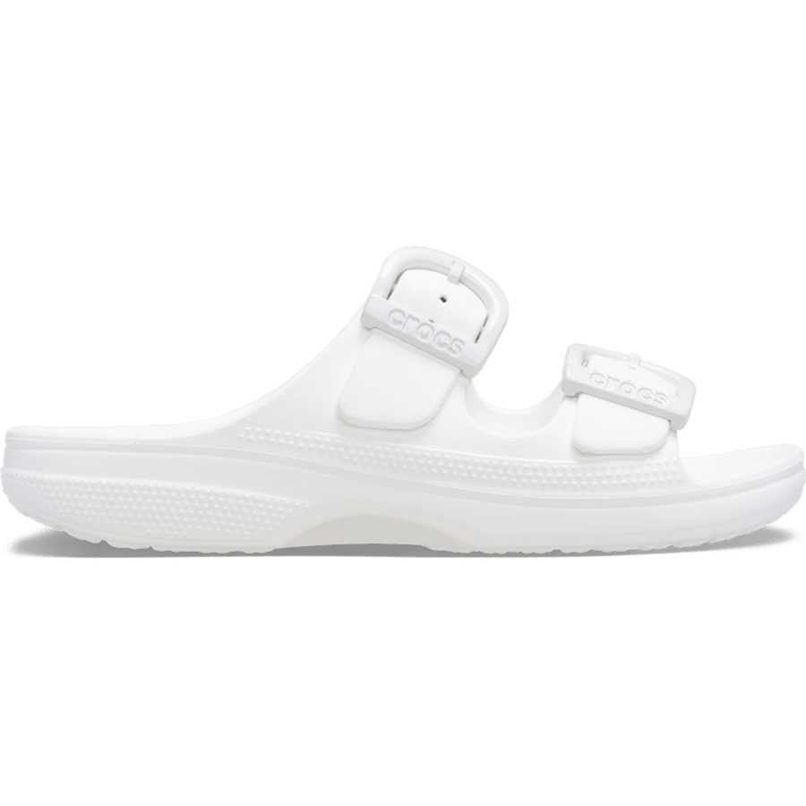 Farbe Saturday Enamel Buckle Sandal - Seitenansicht - Crocs