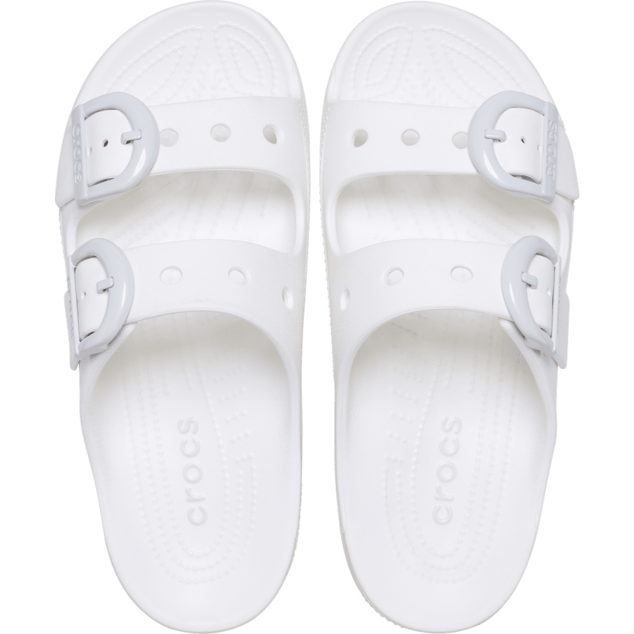 Farbe Saturday Enamel Buckle Sandal - Draufsicht - Crocs