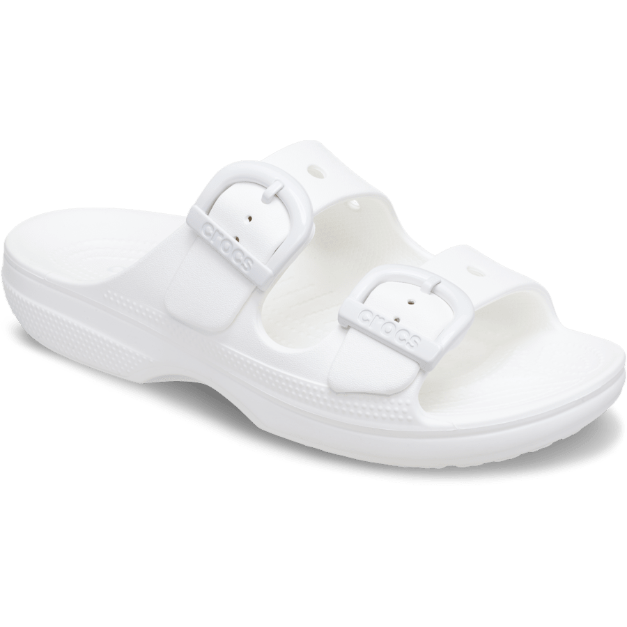 Farbe Saturday Enamel Buckle Sandal - Schrägsicht - Crocs