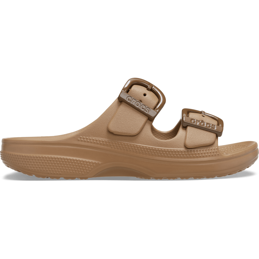 Farbe Saturday Enamel Buckle Sandal - Seitenansicht - Crocs