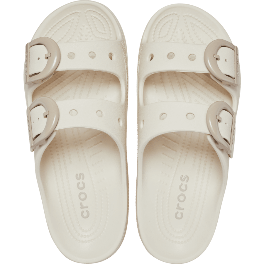 Farbe Saturday Enamel Buckle Sandal - Draufsicht - Crocs