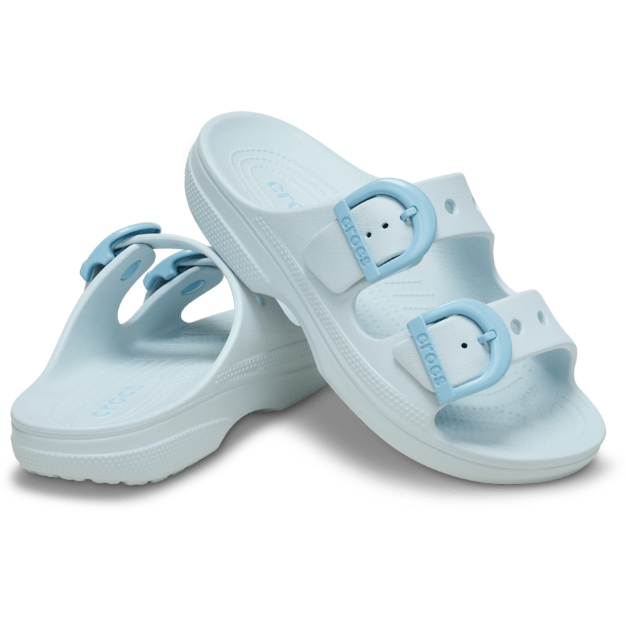 Vapor Ice Saturday Enamel Buckle Sandal - Paar - Crocs