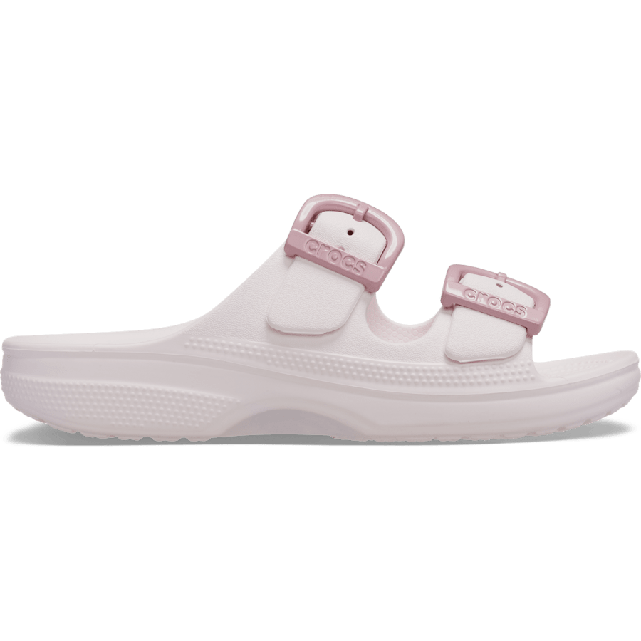 Farbe Saturday Enamel Buckle Sandal - Seitenansicht - Crocs