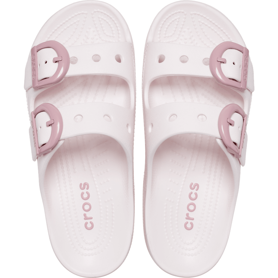 Farbe Saturday Enamel Buckle Sandal - Draufsicht - Crocs