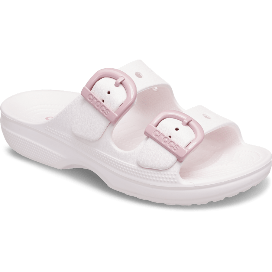 Farbe Saturday Enamel Buckle Sandal - Schrägsicht - Crocs
