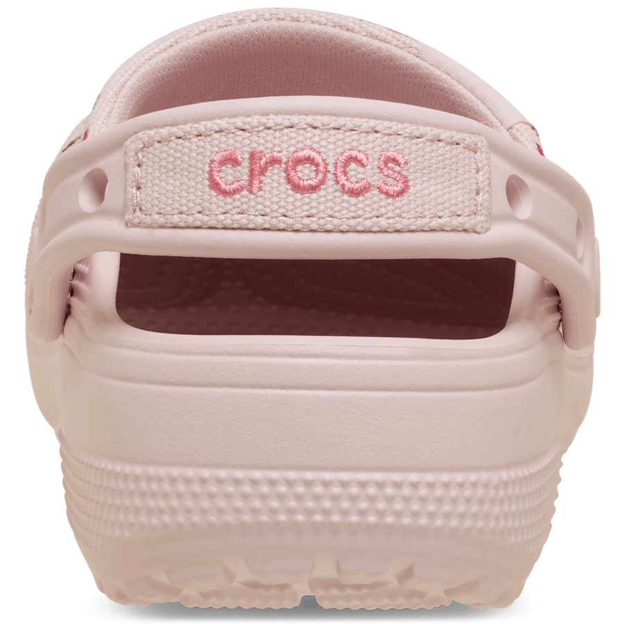 Crocs Classic Crafted Floral Clog — Cotton Candy