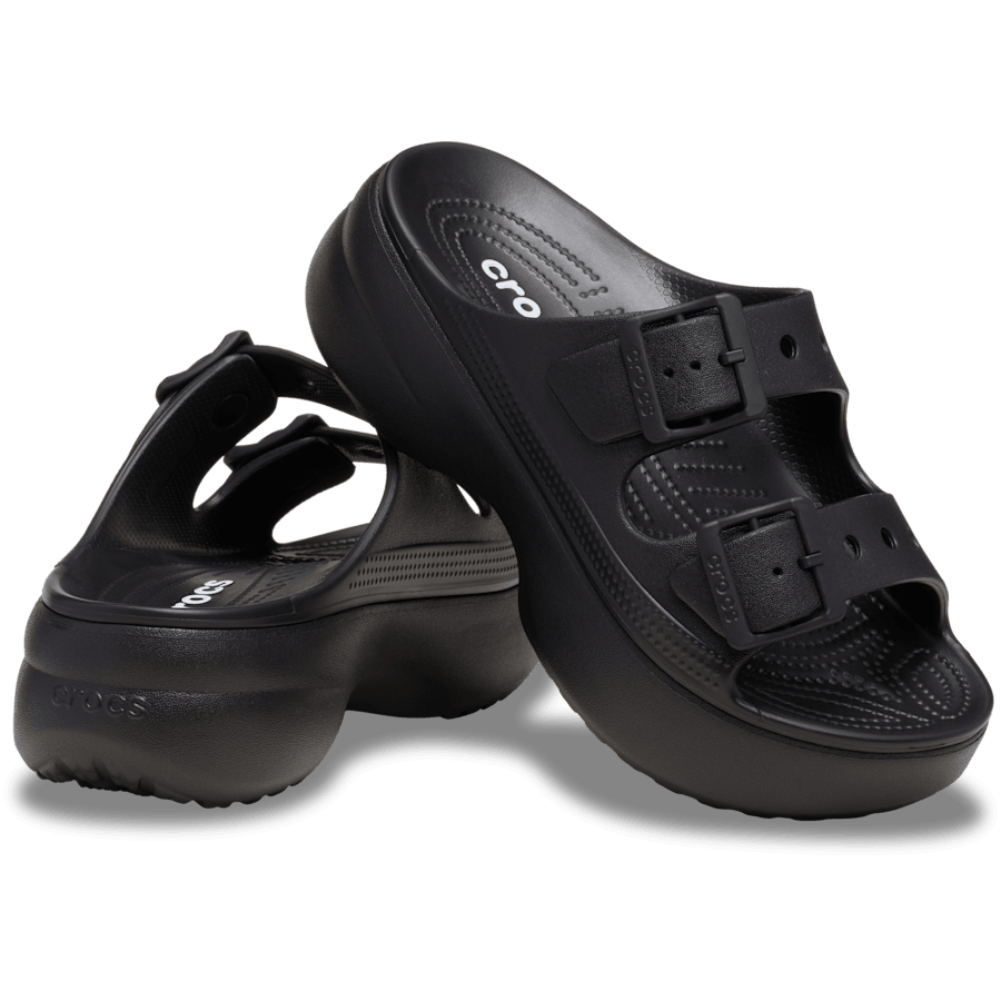 Black Saturday Platform Sandal - Paar - Crocs
