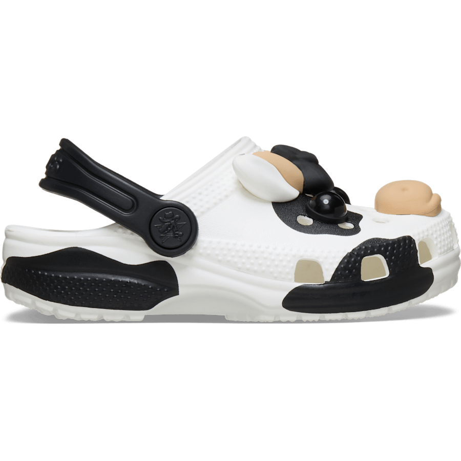 Crocs Toddler IAM Cow Clog — White