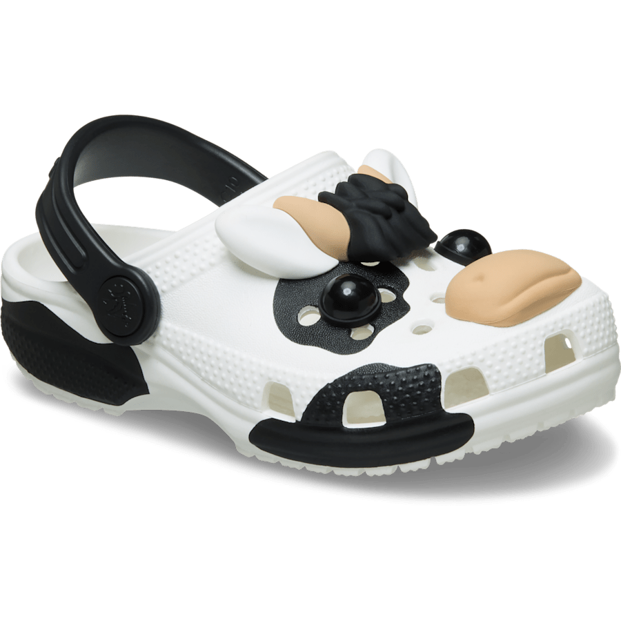 Crocs Toddler IAM Cow Clog — White