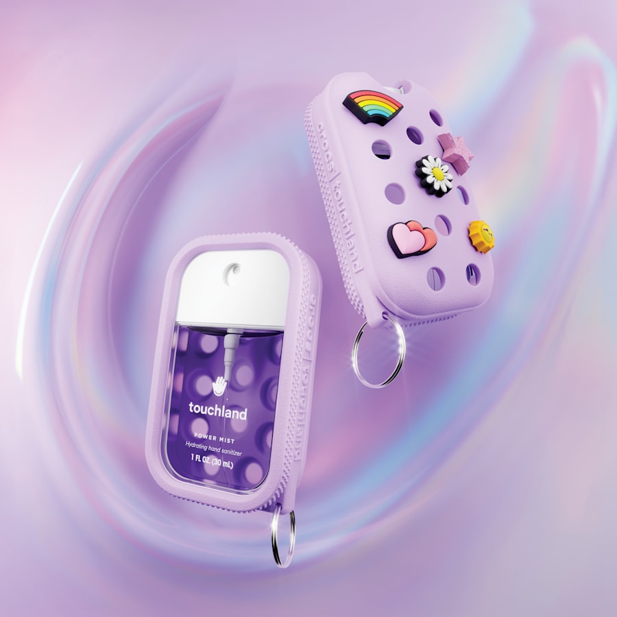 Crocs Touchland Hand Mist Case — Pixie Lavender