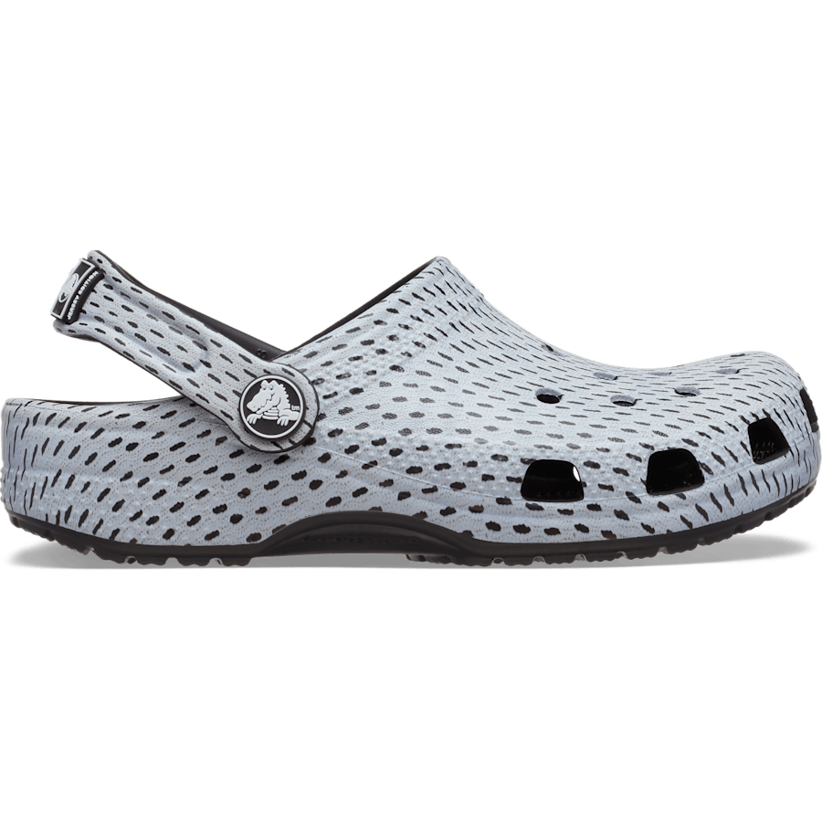 Crocs Kids' Classic Jersey Clog — Black