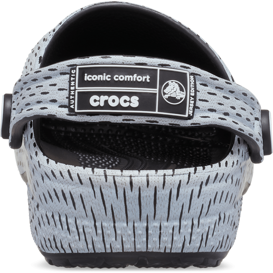Crocs Kids' Classic Jersey Clog — Black