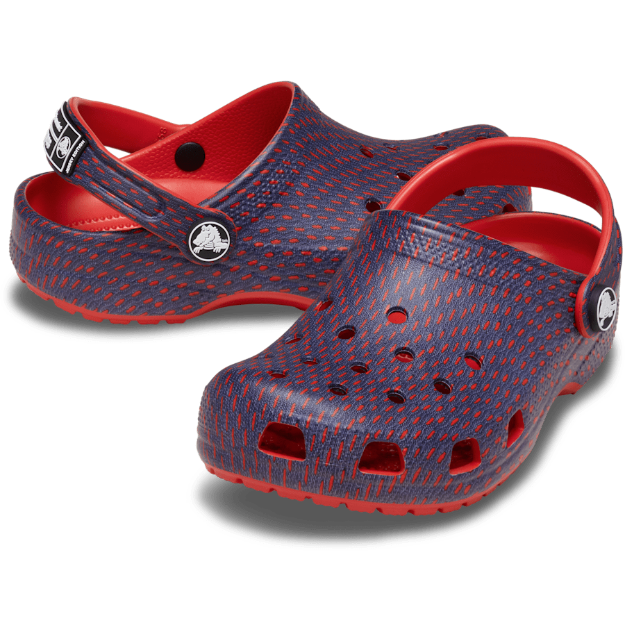Crocs Kids' Classic Jersey Clog — Navy