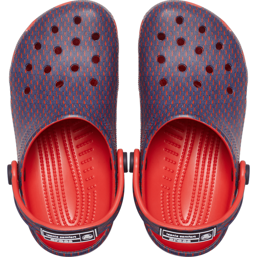 Crocs Kids' Classic Jersey Clog — Navy