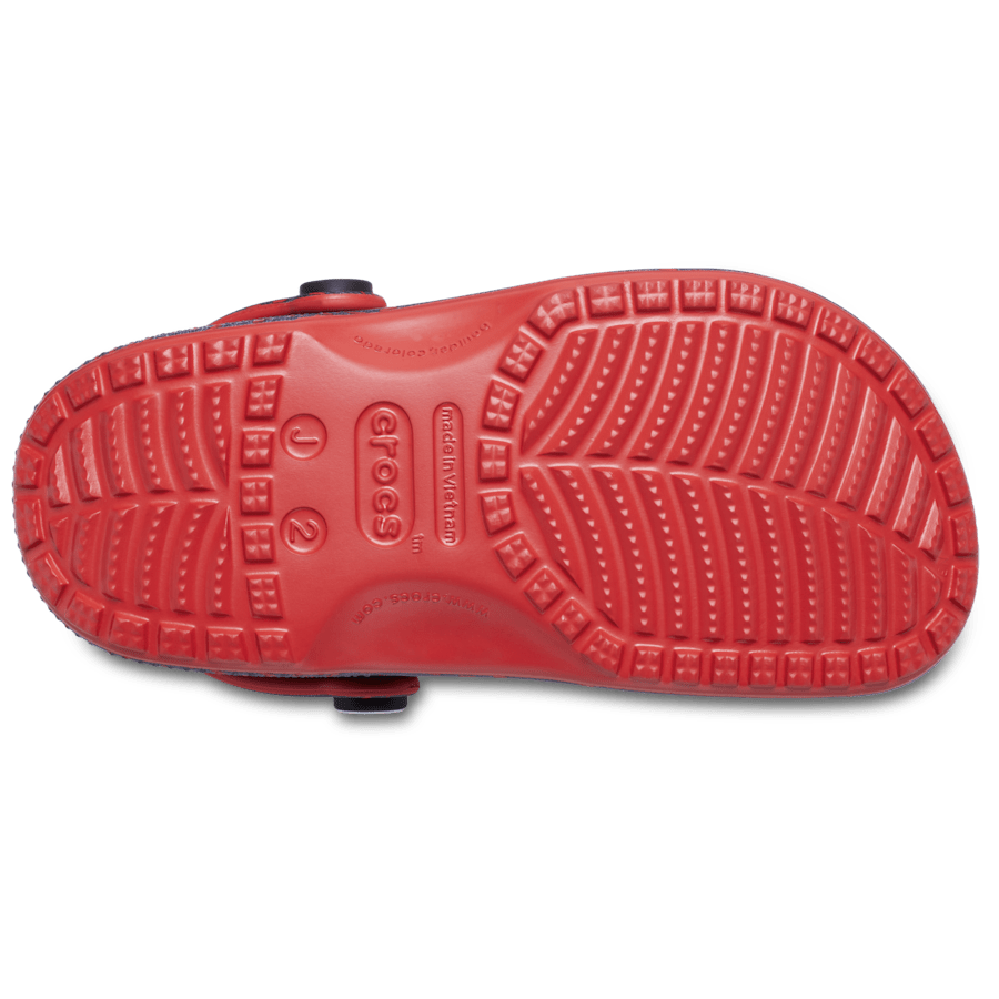 Crocs Kids' Classic Jersey Clog — Navy