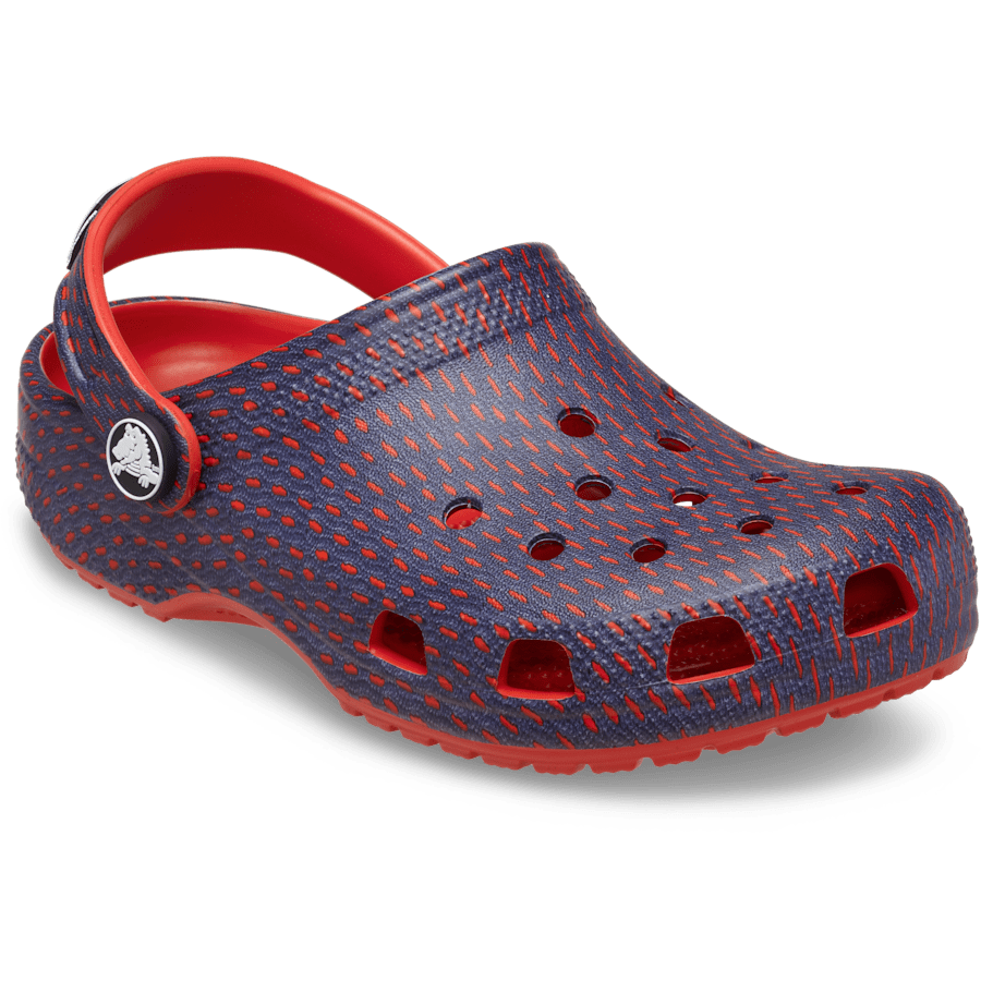 Crocs Kids' Classic Jersey Clog — Navy