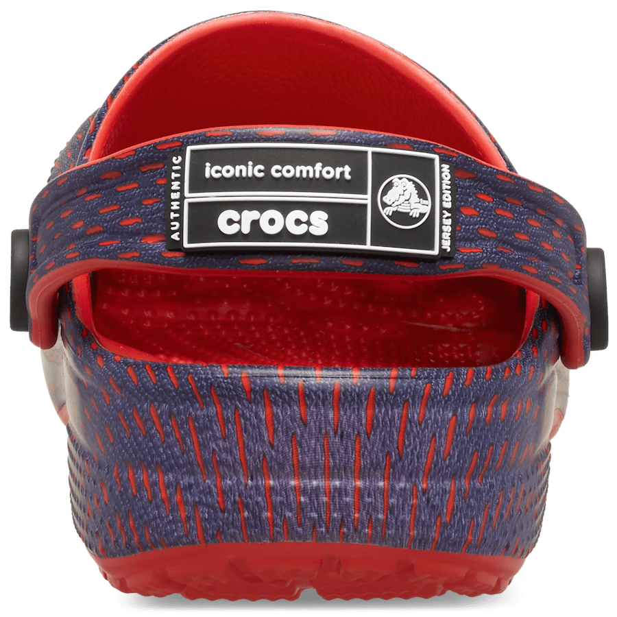 Crocs Kids' Classic Jersey Clog — Navy