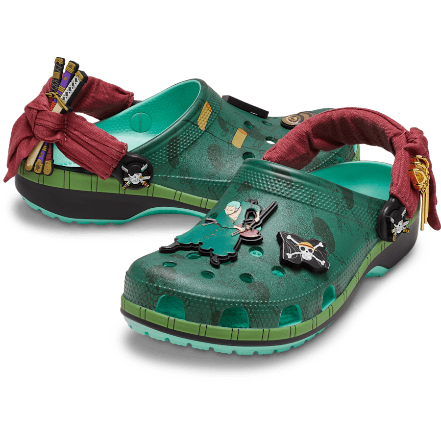 Multi ONE PIECE Zoro Classic Clog - Pair - Crocs