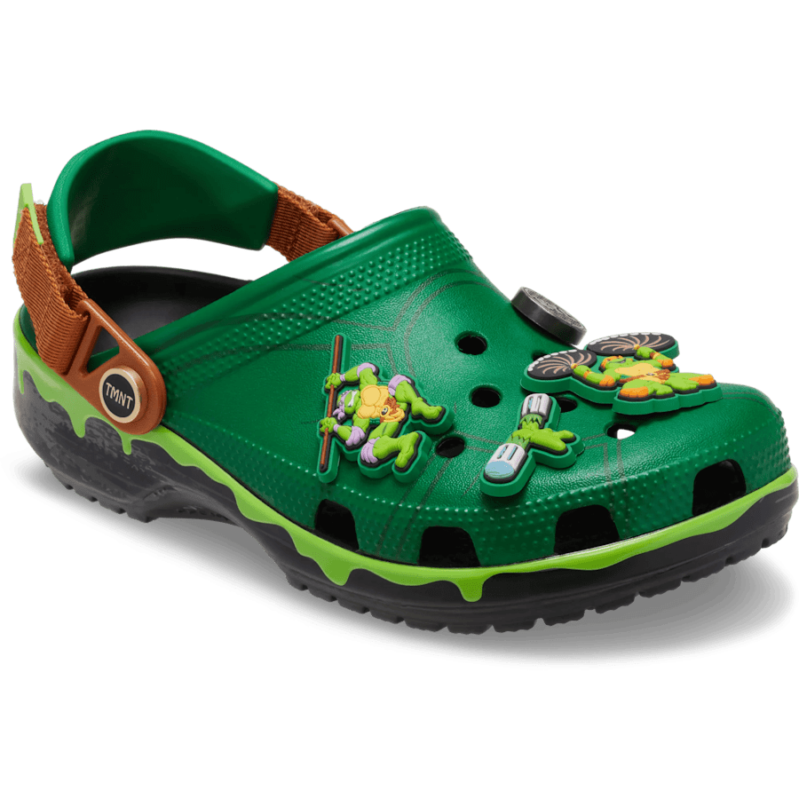 Multi Teenage Mutant Ninja Turtles Classic Clog - Angle - Crocs