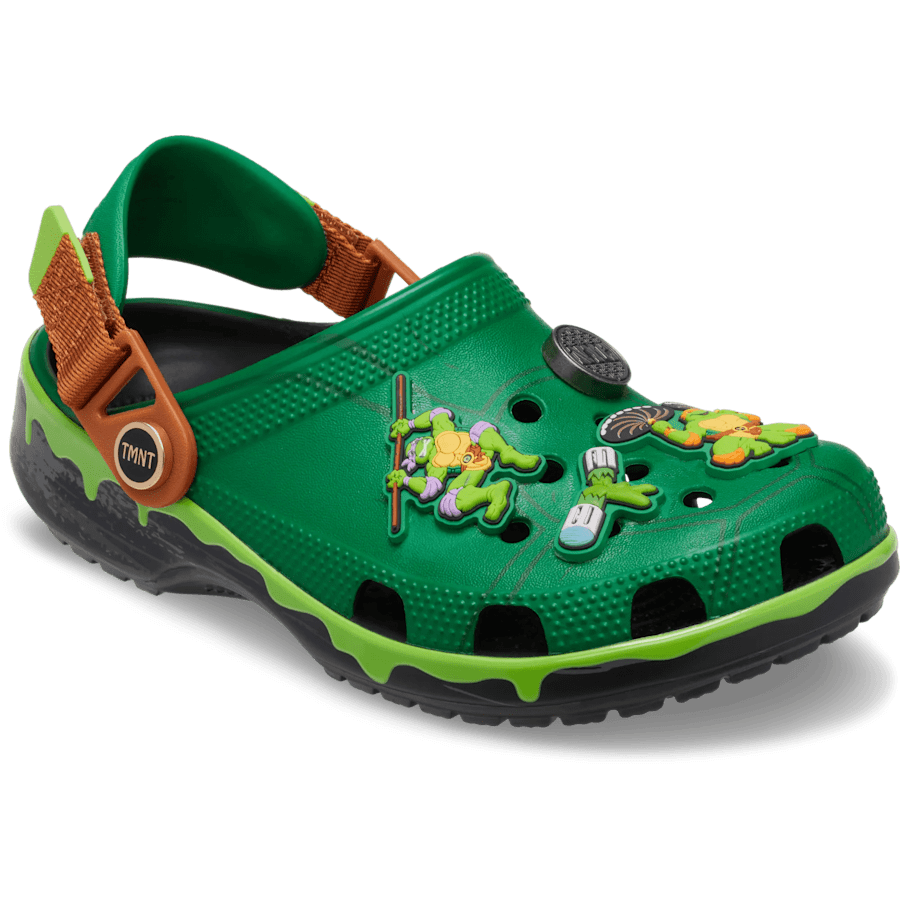 Multi Kids’ Teenage Mutant Ninja Turtles Classic Clog - Angle - Crocs
