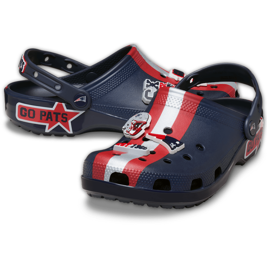 Crocs NFL New England Patriots Classic Clog — Multi
