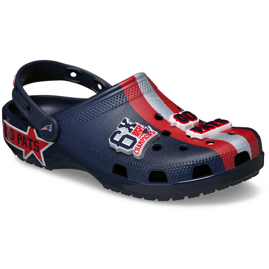 Crocs NFL New England Patriots Classic Clog — Multi