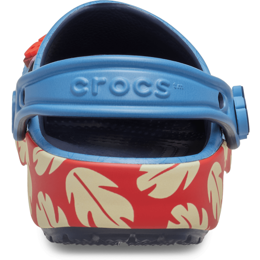 Multi Toddler Disney Lilo & Stitch Classic Clog - Back - Crocs