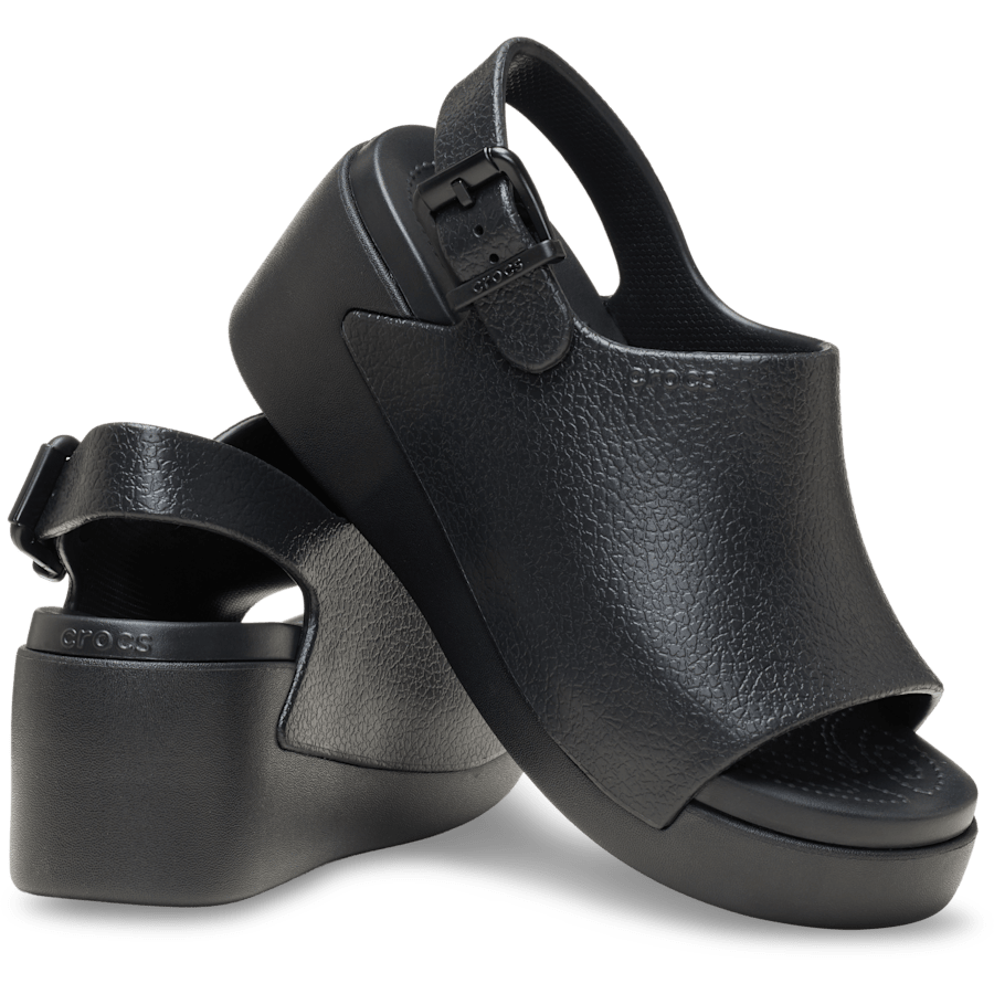 Noir Dylan Platform Slide - Paire - Crocs