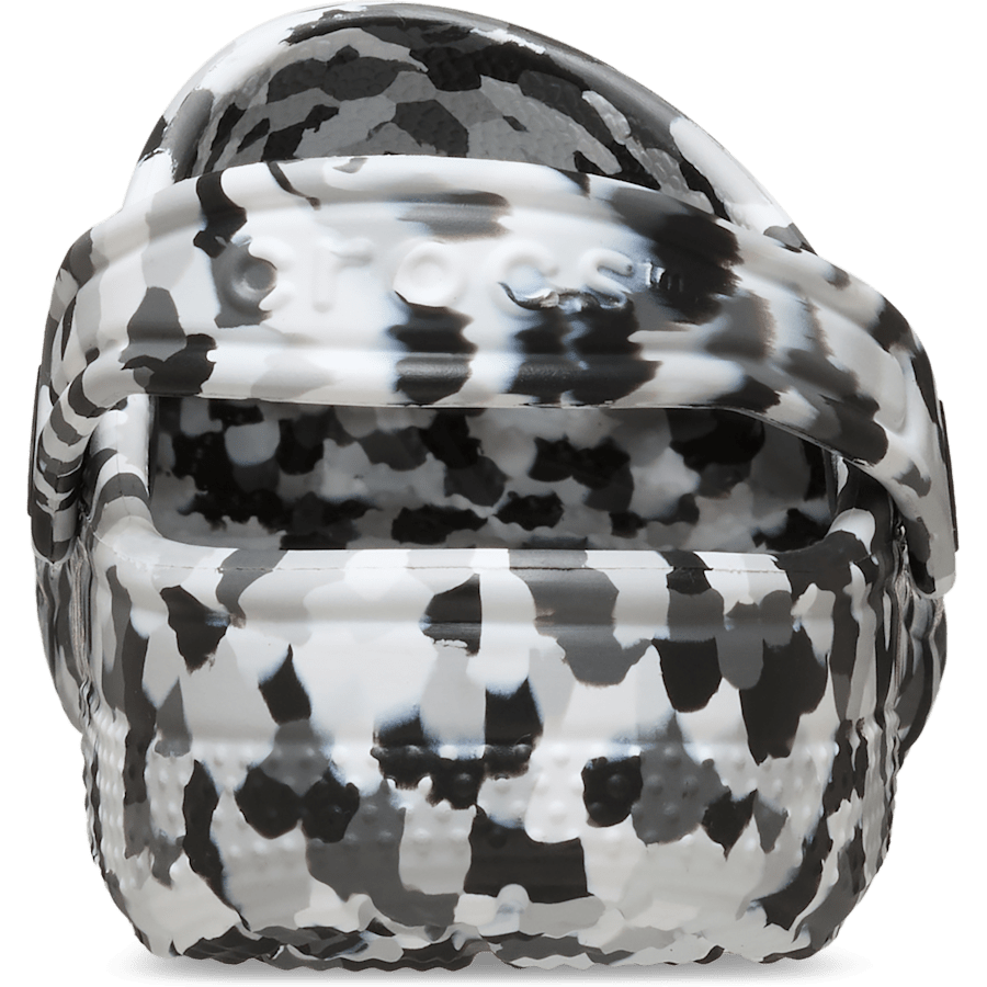 Crocs Kids' Classic Confetti Clog — Black / White