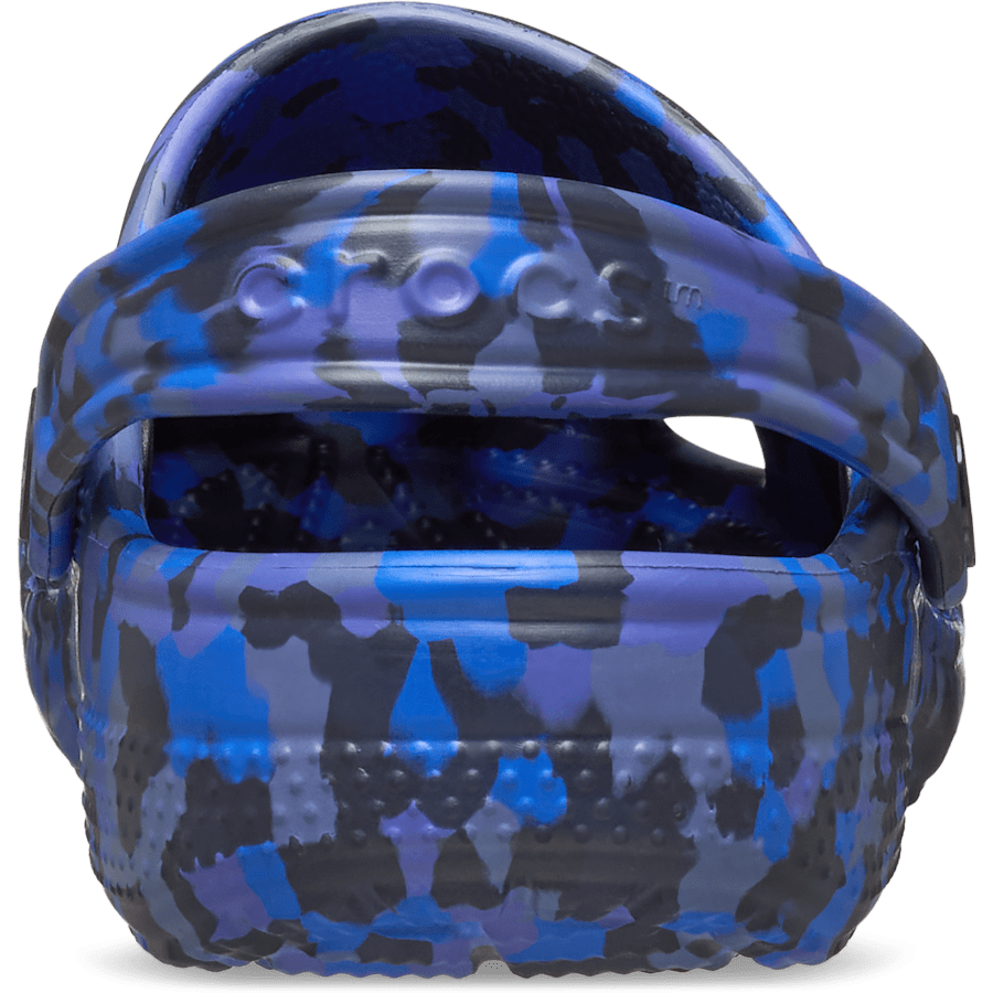 Crocs Kids' Classic Confetti Clog — Blue Bolt / Multi