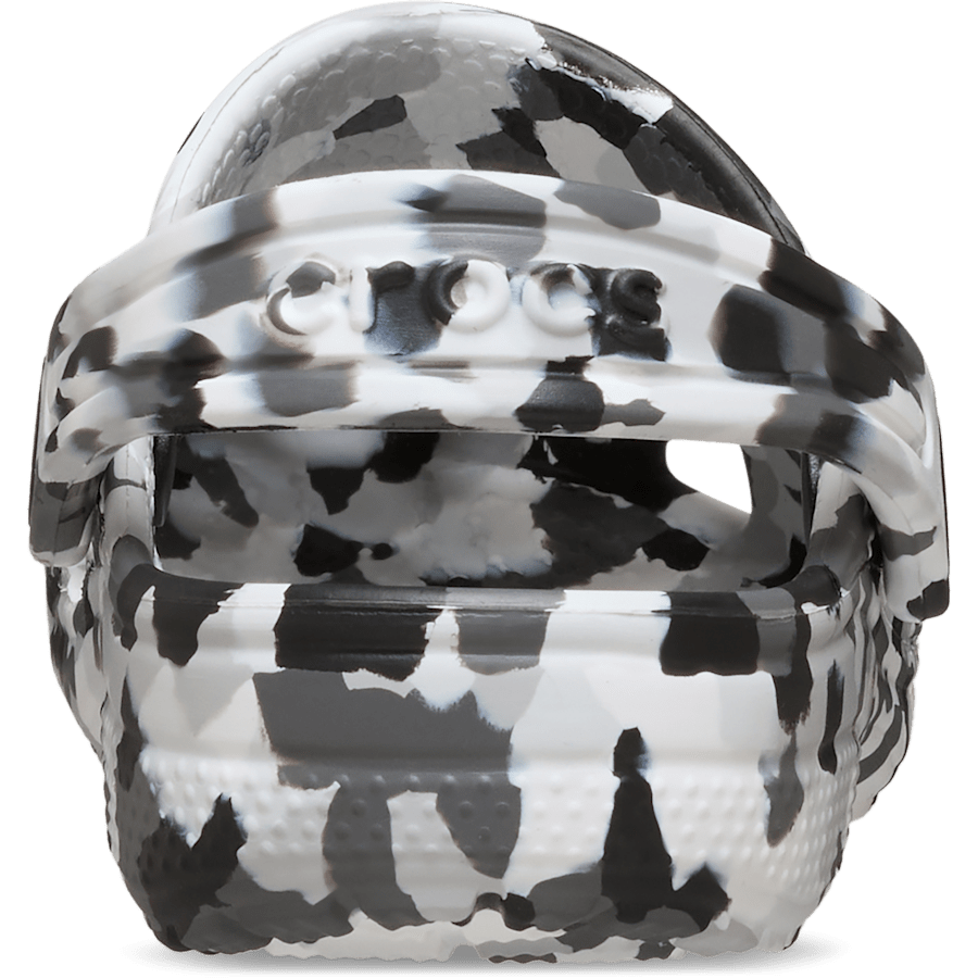 Noir / Blanc Toddler Classic Confetti Clog - Arrière - Crocs
