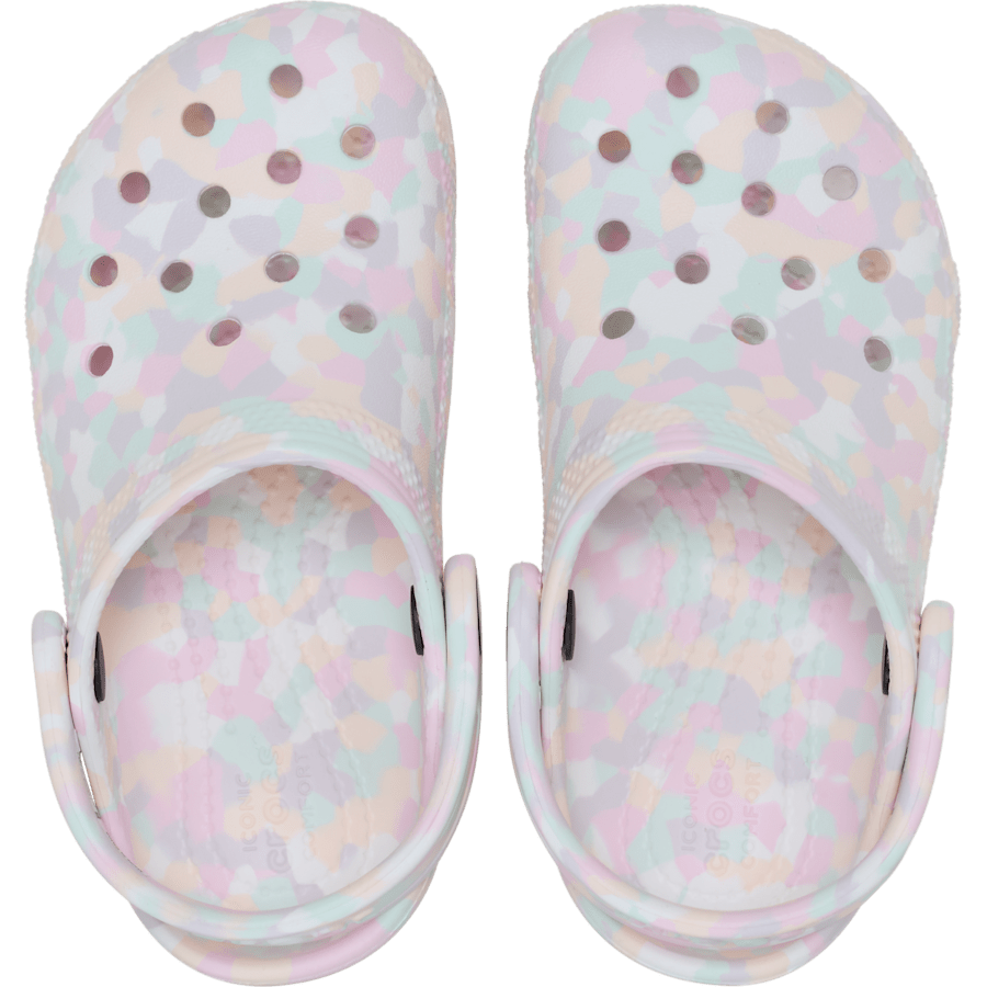 Couleur Toddler Classic Confetti Clog - Dessus - Crocs