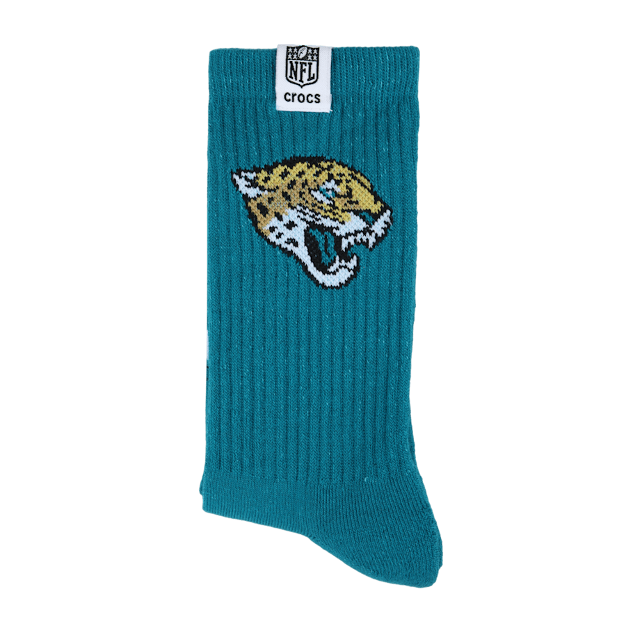 Multi NFL Jacksonville Jaguars Crocs Socks - Top - Crocs