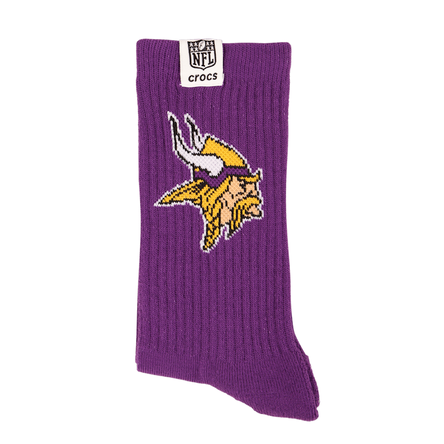 Multi NFL Minnesota Vikings Crocs Socks - Top - Crocs