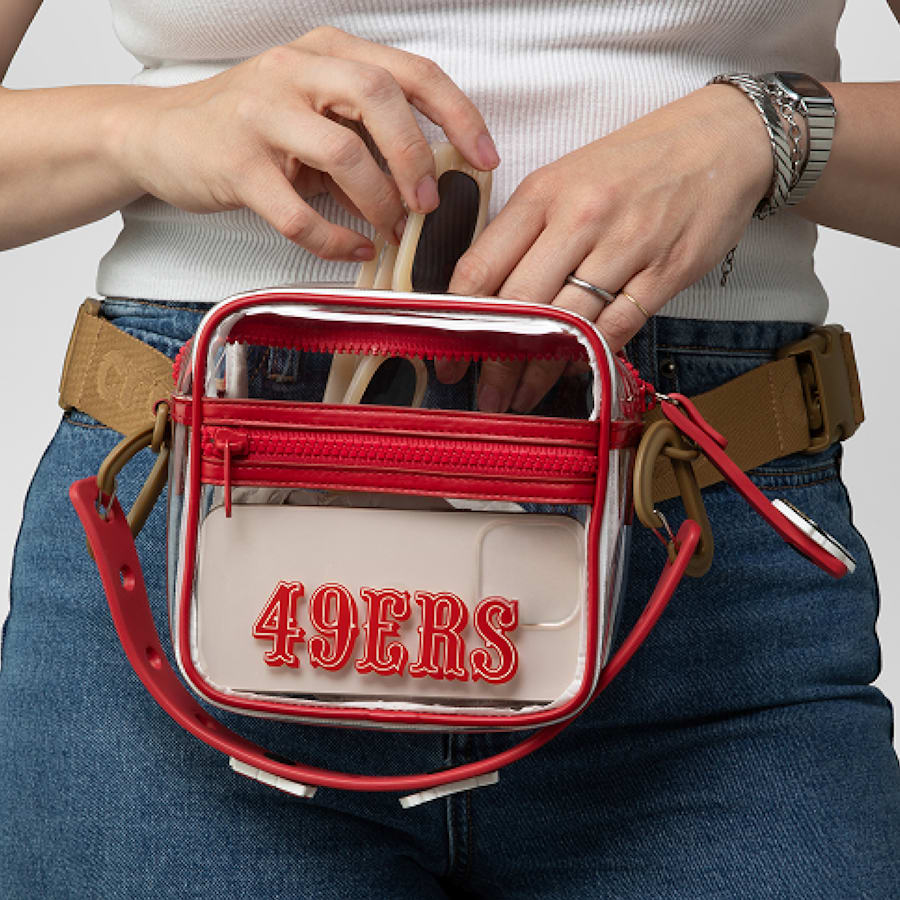 Multi NFL San Francisco 49ers Clear Stadium Bag - Lifestyle - Crocs