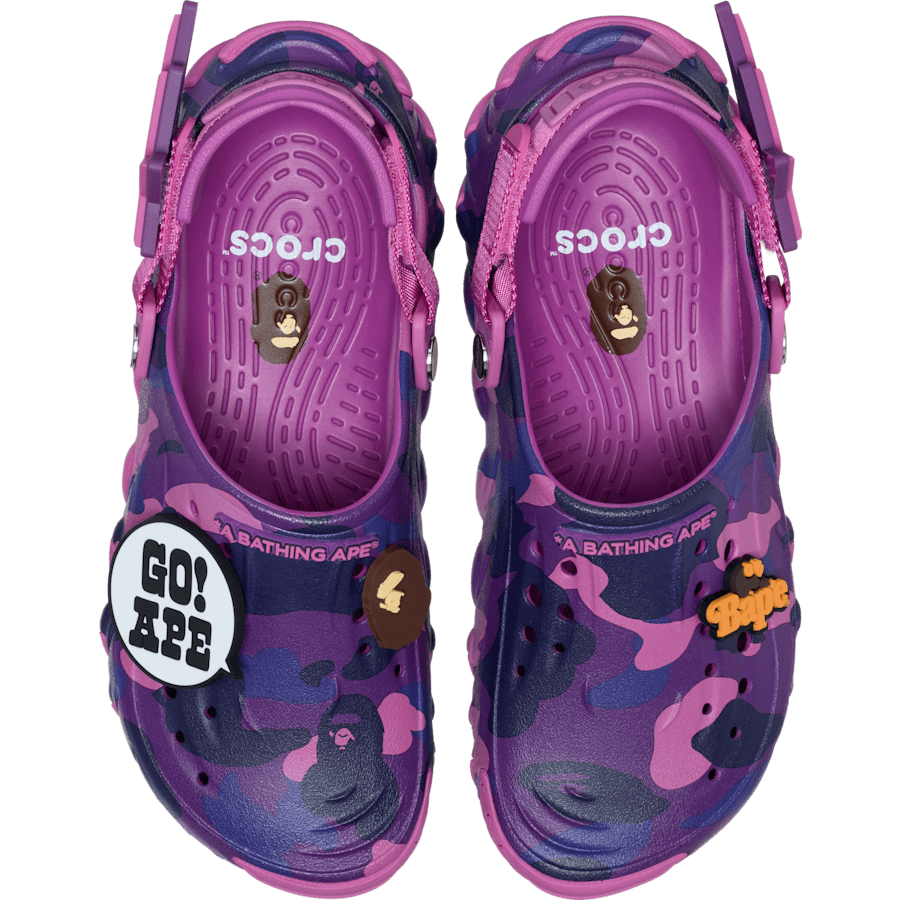 Farbe BAPE® x Crocs Echo RO Clog - Seitenansicht - Crocs
